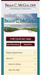 Mobile Screenshot of mcguedental.com